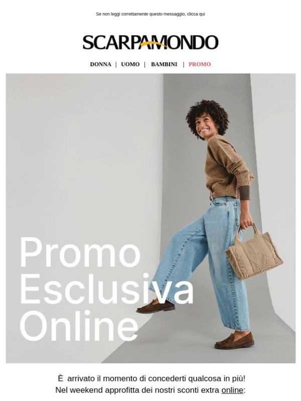 Fino a -15€ di sconto per il tuo weekend! 🛍️