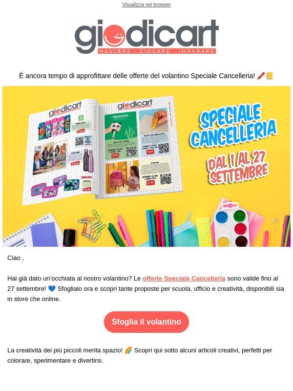 ⏰ Ultimi giorni per le offerte Speciale Cancelleria!