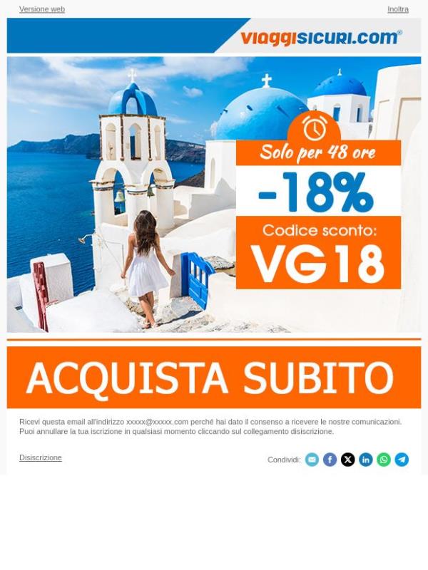 -18% su tutte le nostre polizze!