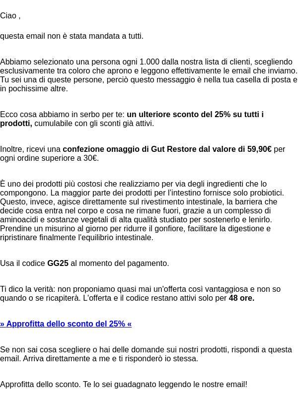 Non dirlo a nessuno