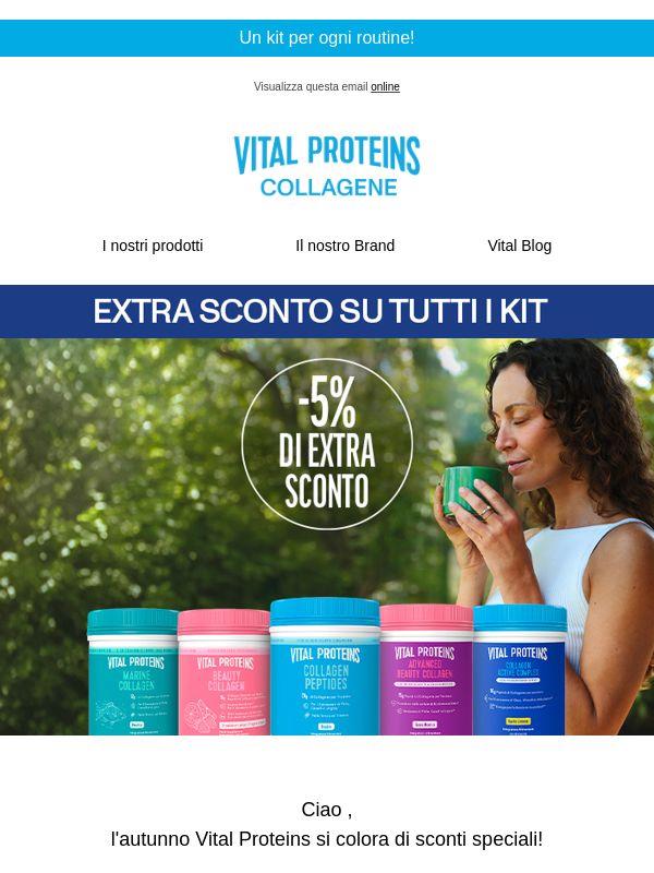 Extra 5% di sconto su tutti i kit 🤎🍂