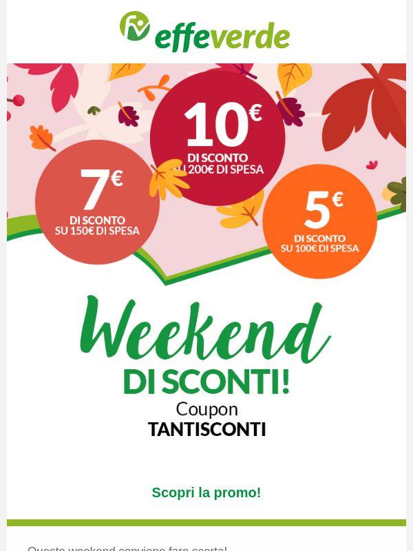 Tanti sconti per te: solo per pochi giorni! 😍