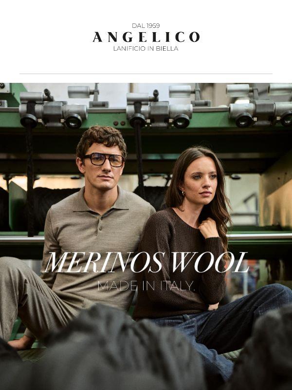 Il comfort del Merinos, fino al 30%. 🧶