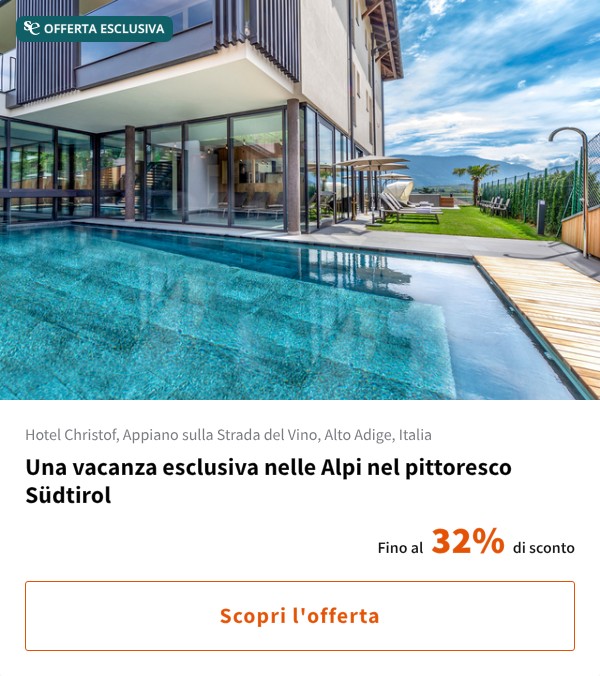 Una vacanza esclusiva nelle Alpi nel pittoresco Südtirol