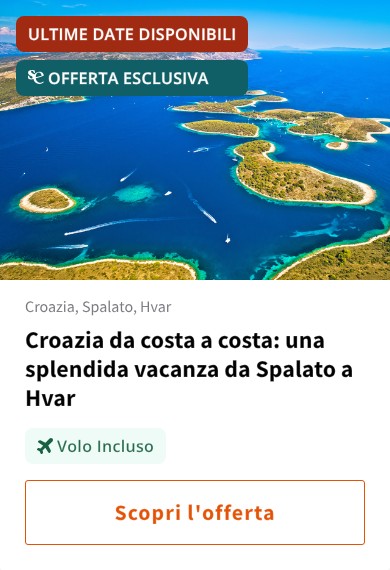 Croazia da costa a costa: una splendida vacanza da Spalato a Hvar