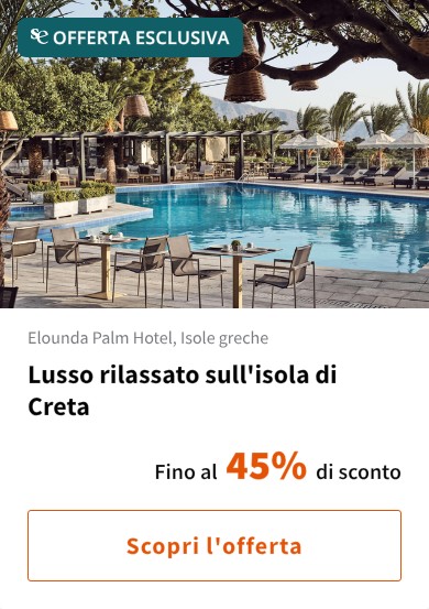 Lusso rilassato sull'isola di Creta