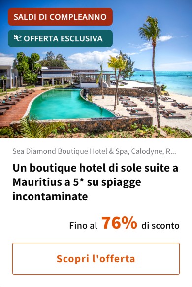 Un boutique hotel di sole suite a Mauritius a 5* su spiagge incontaminate