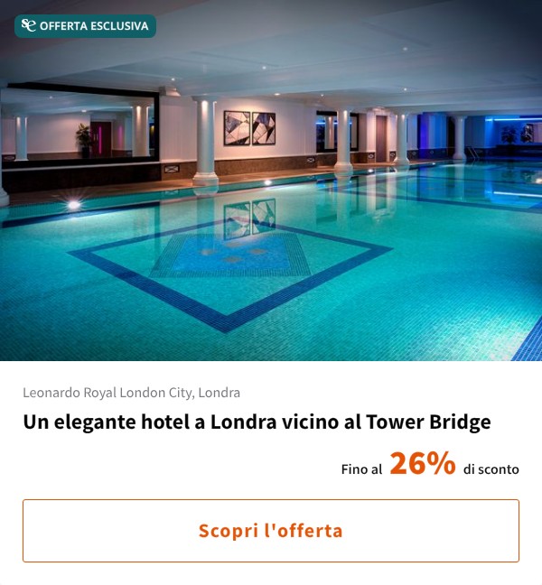 Un elegante hotel a Londra vicino al Tower Bridge