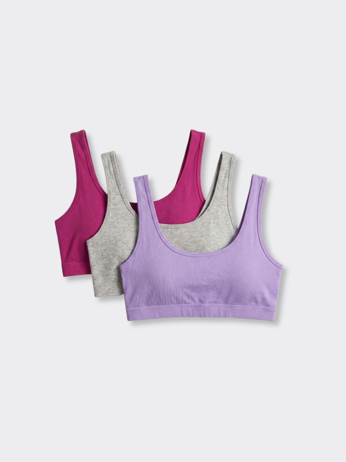 Top Sportivo Mix Colori - Set da 3