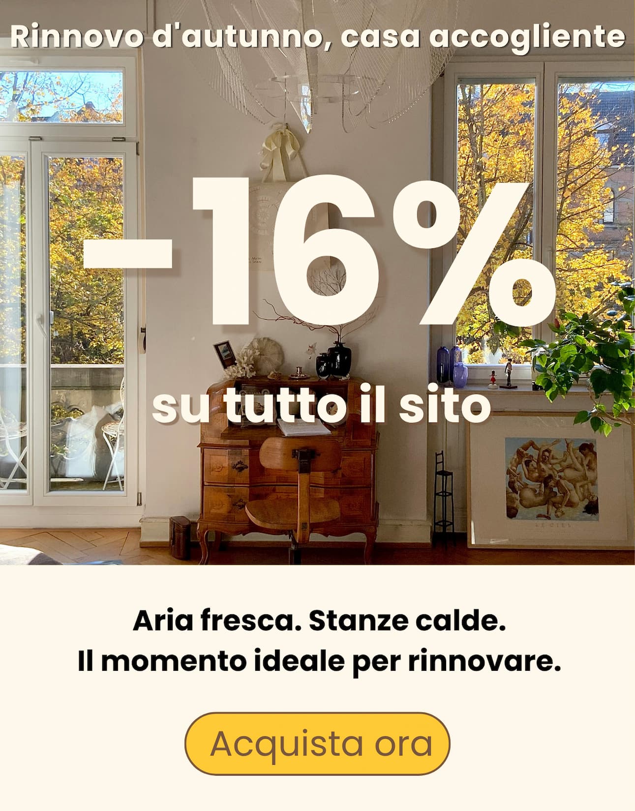 18% su tutto