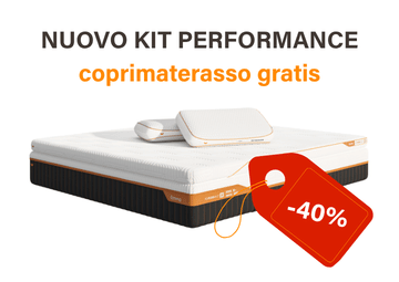 NUOVO KIT PERFORMANCE coprimaterasso gratis -40%