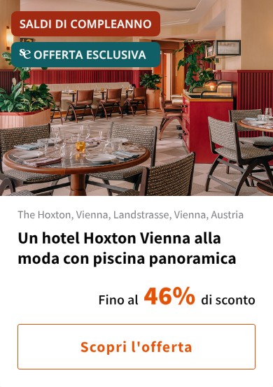 Un hotel Hoxton Vienna alla moda con piscina panoramica