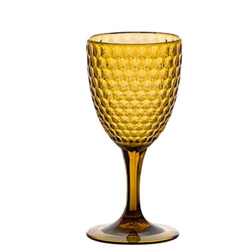 35 cl - Diamond Calice Acqua In SAN - Set 12 Pz - Ambra