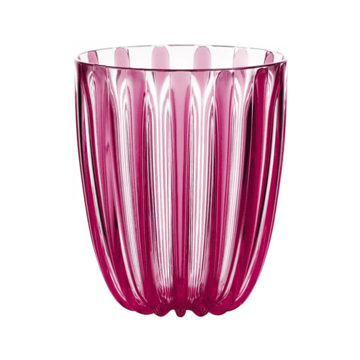 35 cl - Dolcevita Bicchieri Acqua In Plastica - Set 6 Pz - Fucsia