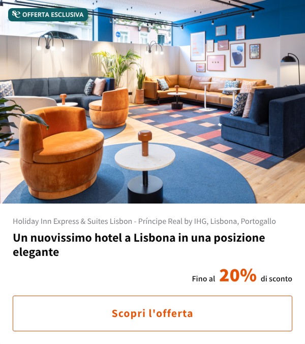 Un nuovissimo hotel a Lisbona in una posizione elegante