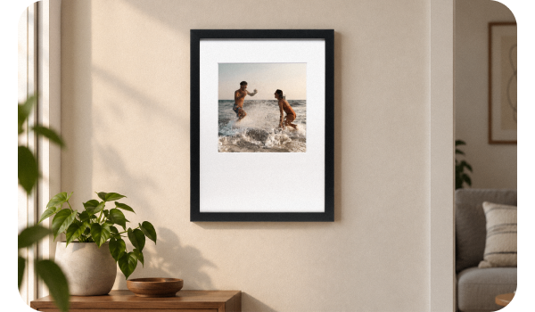 Trasforma lo scatto più bello dell’estate in un Quadro con cornice Pro