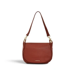 Borsa Donna con Patta e Tracolla in Pelle Havana | Mandarina Duck