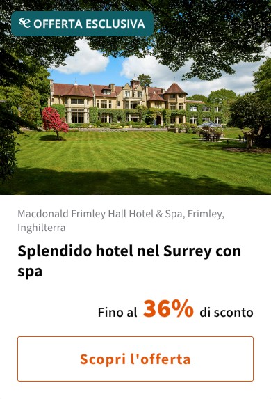 Splendido hotel nel Surrey con spa