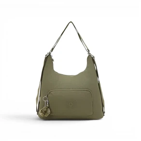 Borsa Zaino Convertibile in Tessuto Sage Verde | Kipling