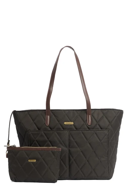BARBOUR Borsa tote trapuntata