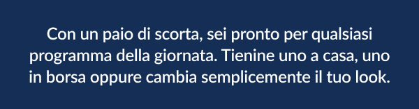 Procurati un secondo paio