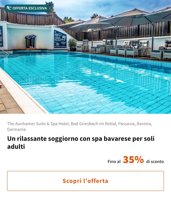 Un rilassante soggiorno con spa bavarese per soli adulti
