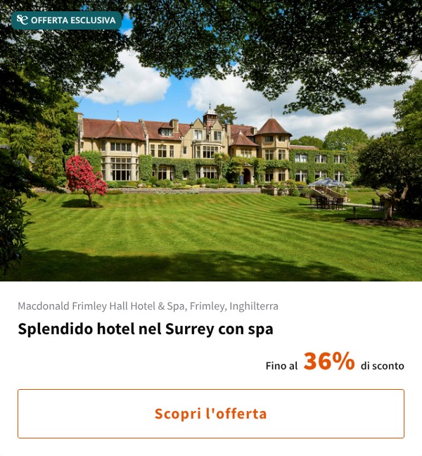 Splendido hotel nel Surrey con spa