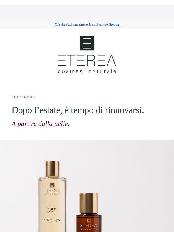 ✨Dopo l’estate, ripartiamo dalla pelle