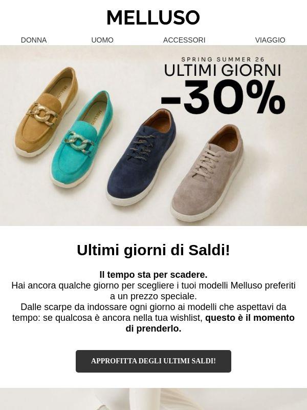 Ultimi giorni di Saldi: non lasciarteli sfuggire 👀