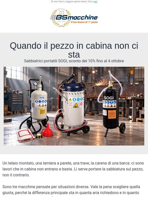 Fino al 4 ottobre le portatili SOGI costano meno