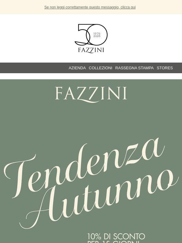 Tendenza d'autunno: -10% fino all'11 ottobre 🍁