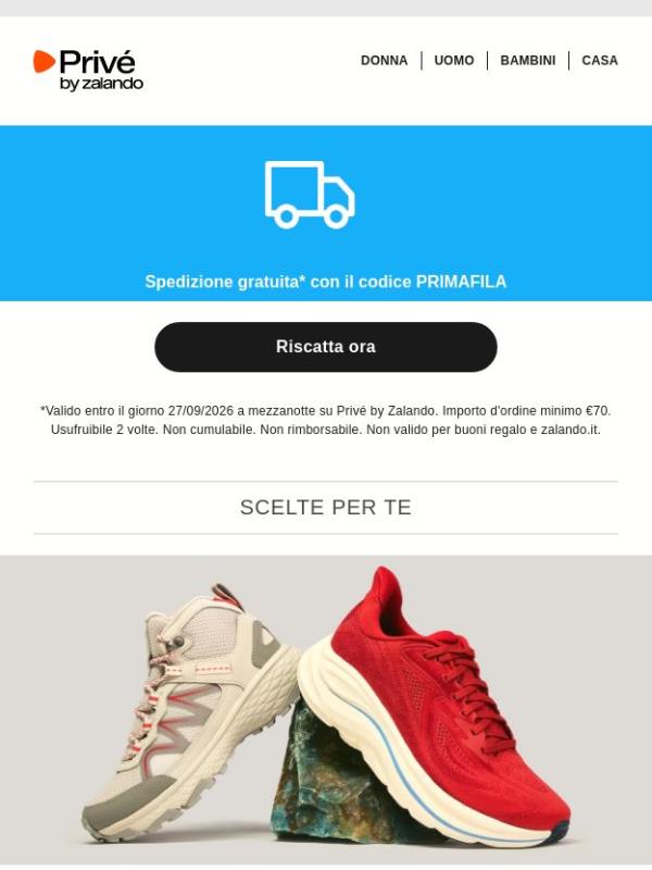 Una vera Sciura non pagherebbe per la spedizione, e non dovresti farlo nemmeno tu 💅