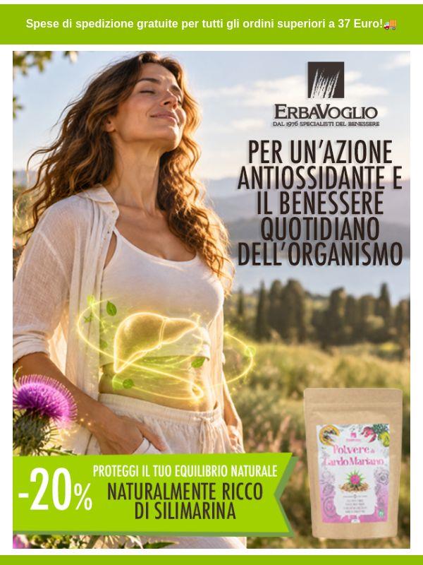 Scopri ORA il Cardo Mariano con ErbaVoglio 💚