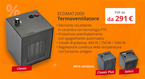 Termoventilatore Ecomat2000