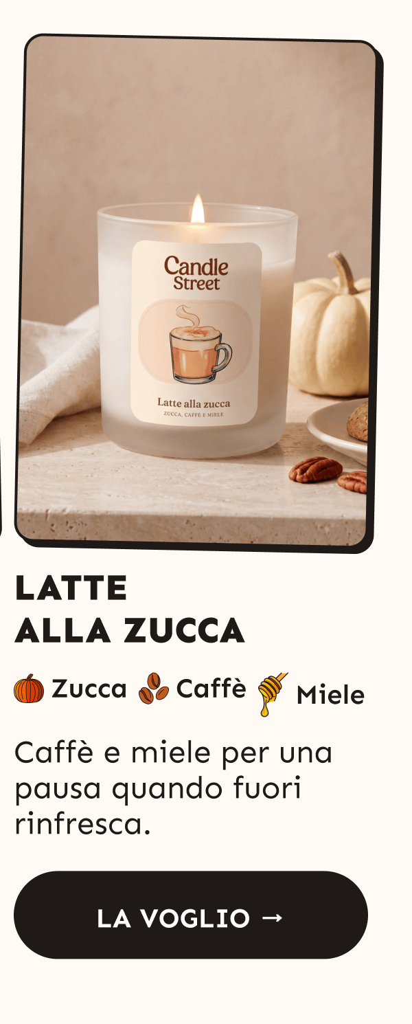 Latte alla zucca. Caffè e miele per una pausa quando fuori rinfresca.
