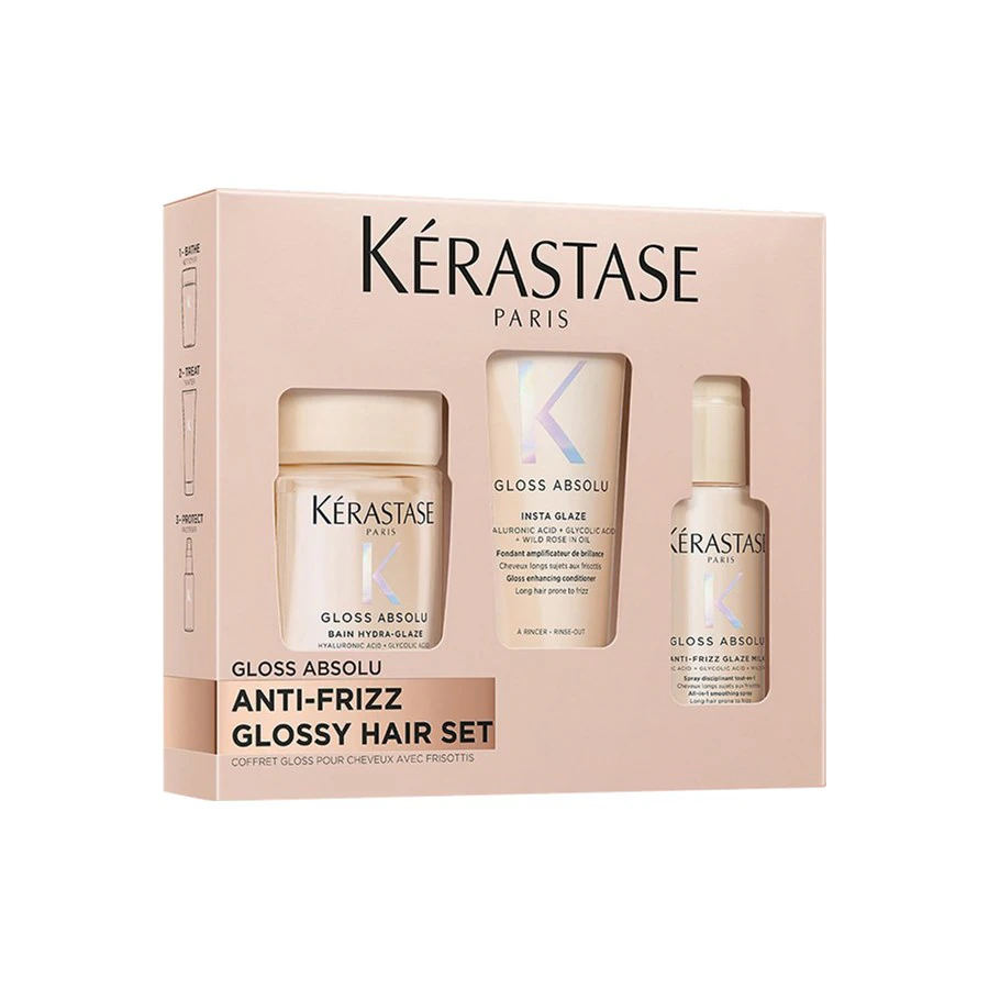 Anti-Frizz Glossy Hair Set