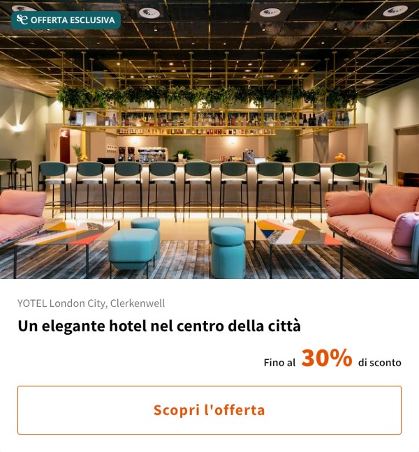 Un elegante hotel nel centro della città