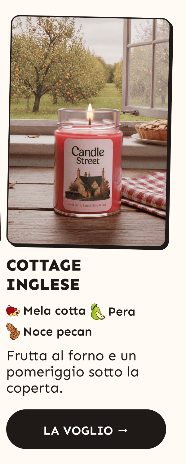 Cottage Inglese. Frutta al forno e un pomeriggio sotto la coperta.