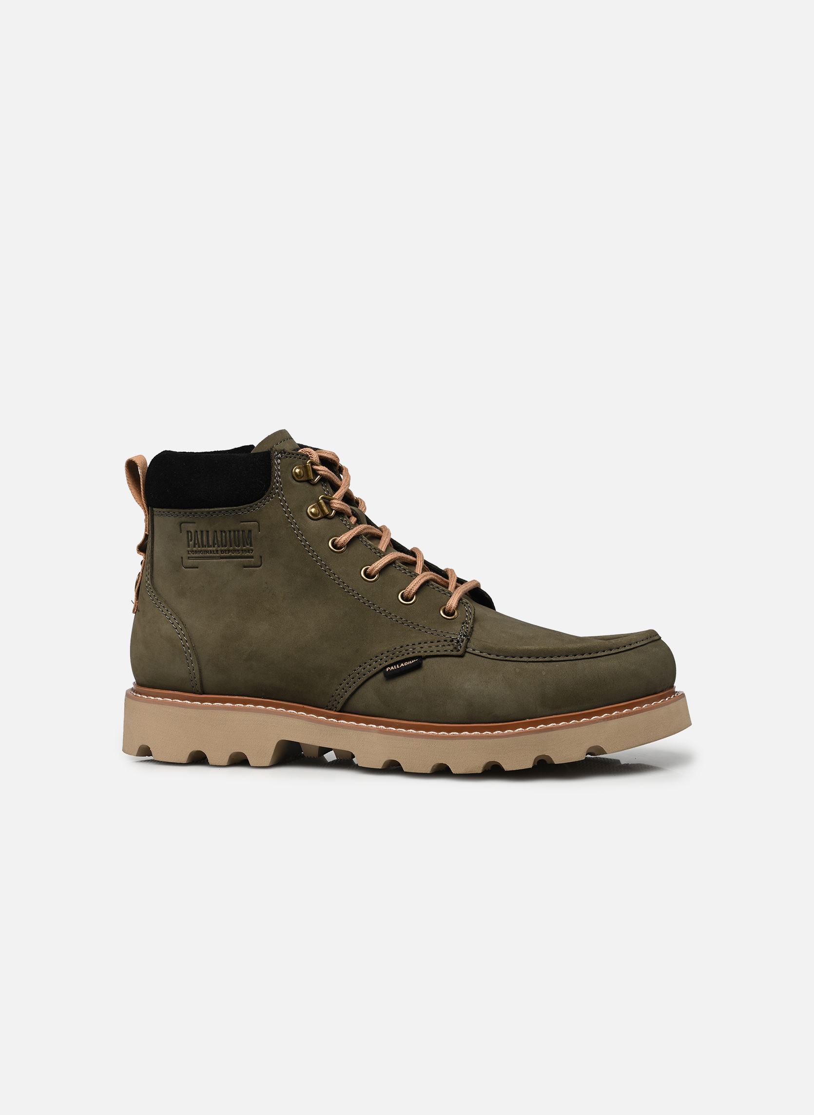 Palladium Bottines et boots TROOPERLITE GRIT ZIP homme vert