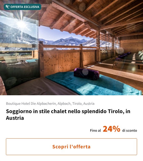 Soggiorno in stile chalet nello splendido Tirolo, in Austria