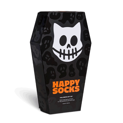 Set regalo di calzini per Halloween in confezione da 3