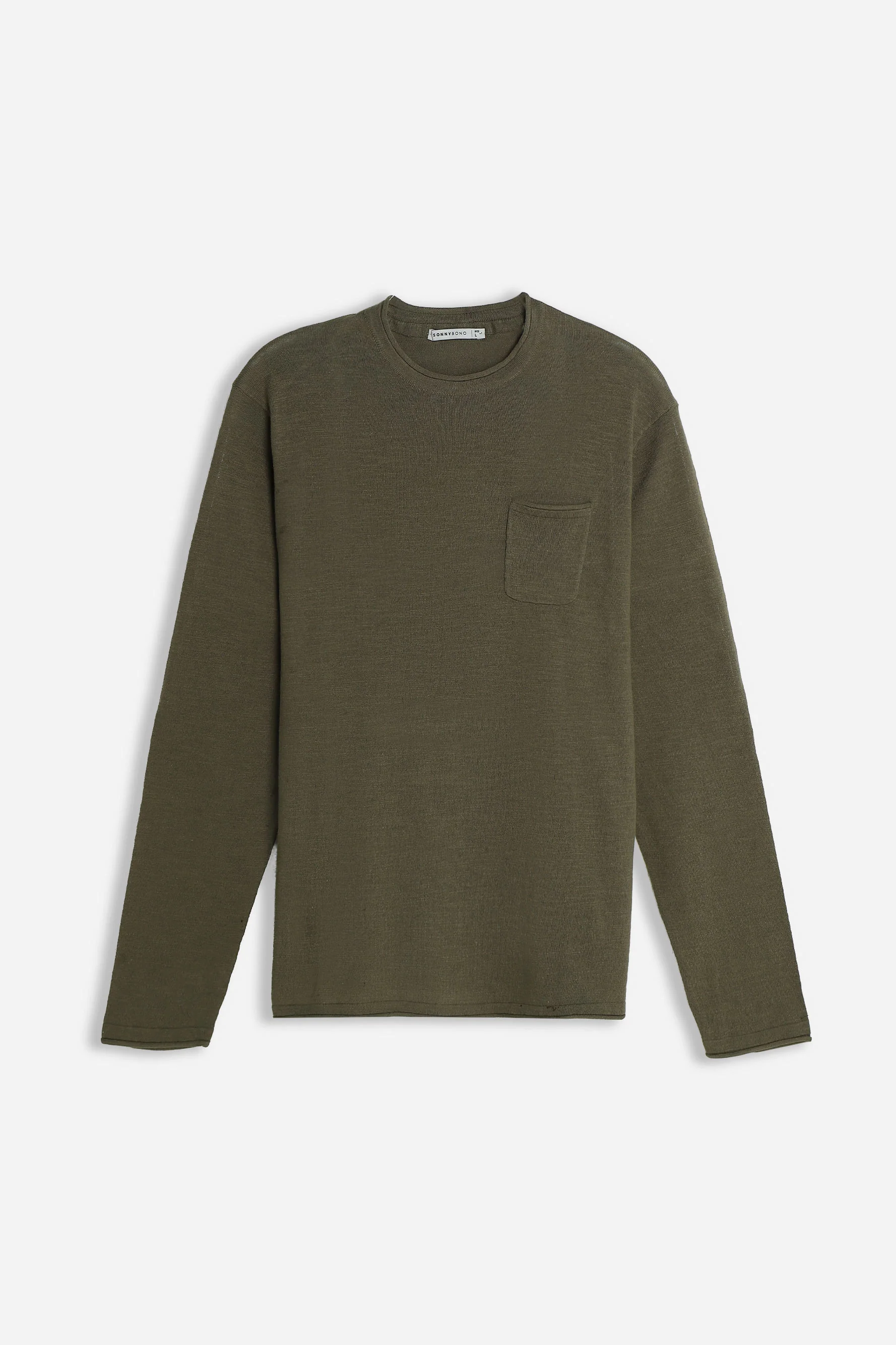Image of MAGLIA IN COTONE SLUB
