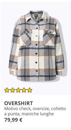 Elegante camicia a scacchi per look autunnali alla moda