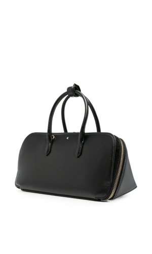Delta small leather handbag
