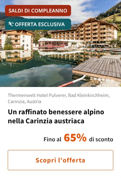 Un raffinato benessere alpino nella Carinzia austriaca