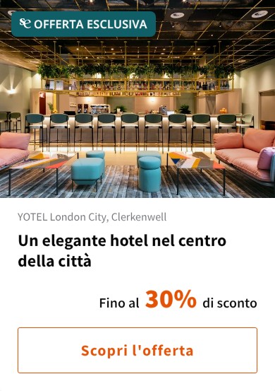 Un elegante hotel nel centro della città