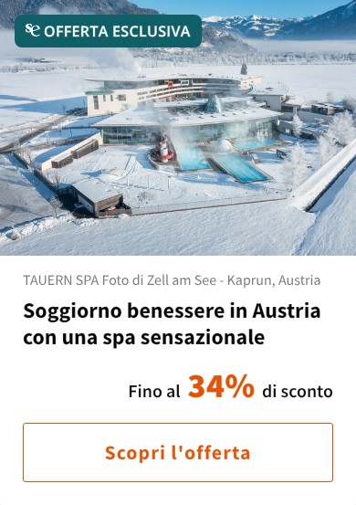 Soggiorno benessere in Austria con una spa sensazionale