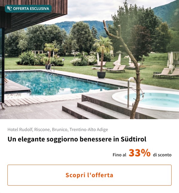 Un elegante soggiorno benessere in Südtirol