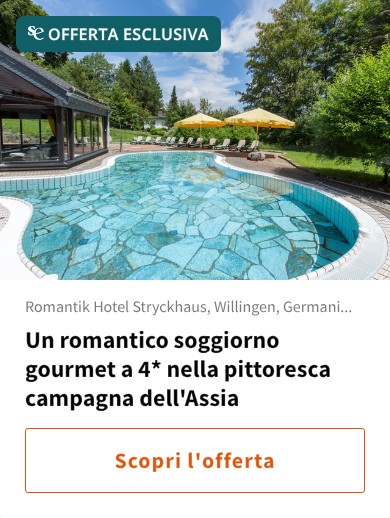 Un romantico soggiorno gourmet a 4* nella pittoresca campagna dell'Assia