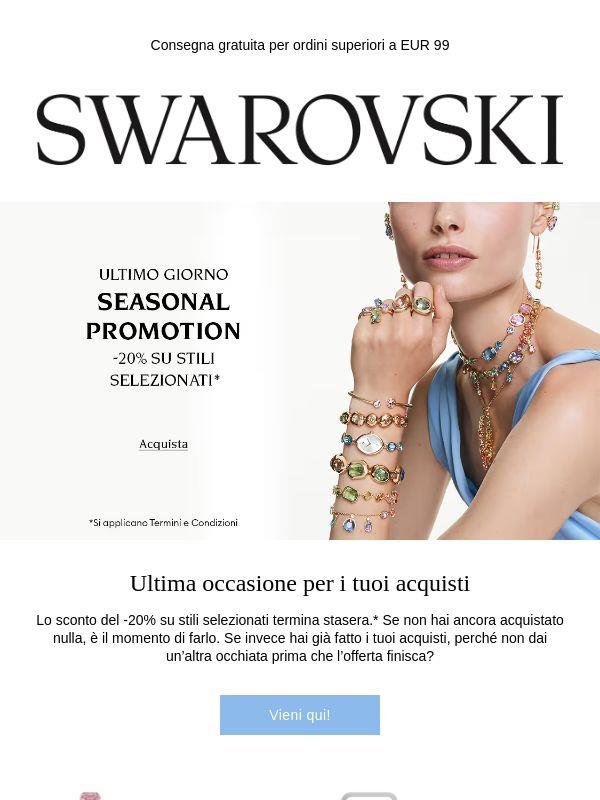 ULTIMA CHIAMATA: -20% su stili selezionati*